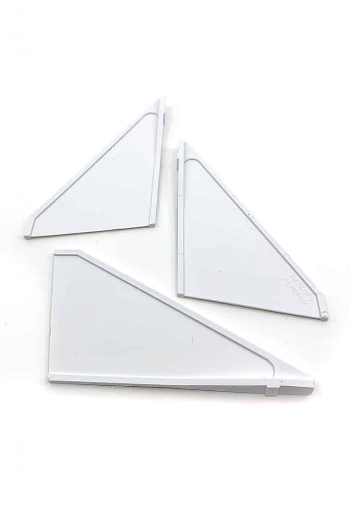 HNSP-105 Spares and replacements 3 white fins 02
