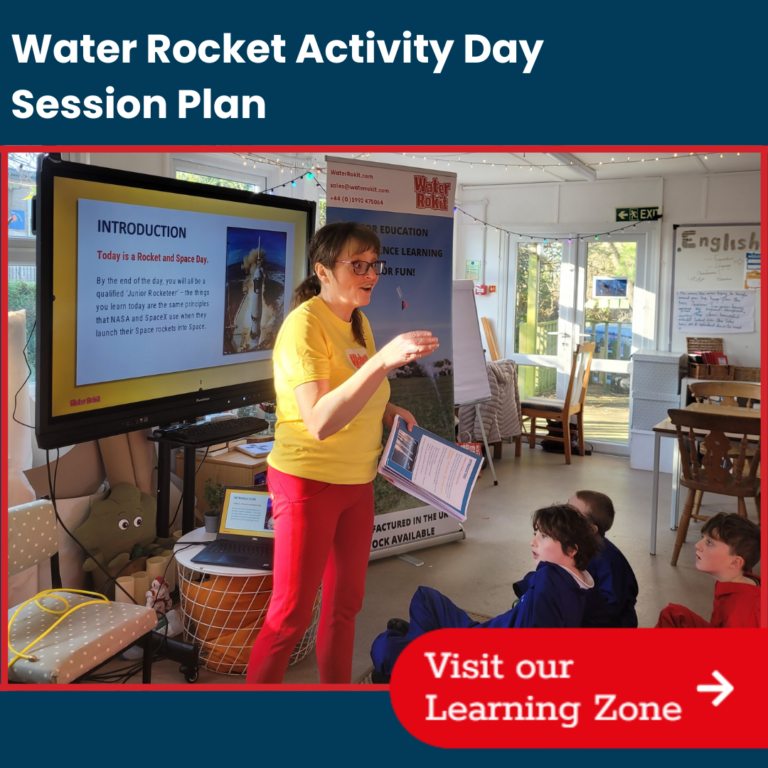 Water Rocket Activity Day Session Plan