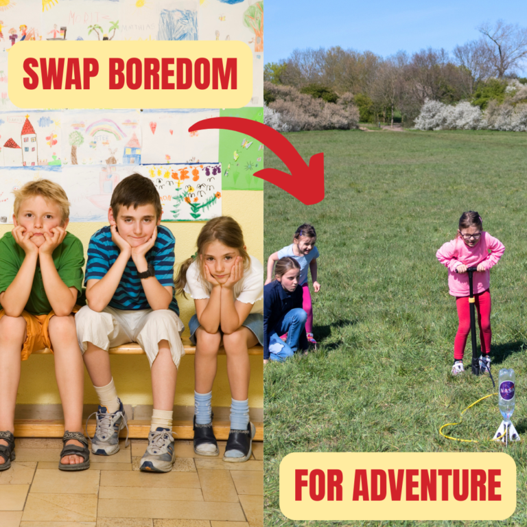 Kids Bored This Summer Try a Water Rocket Adventure