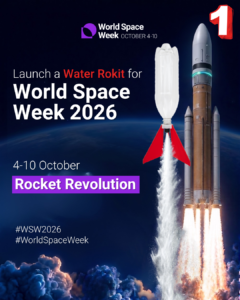 Launch a water rocket for World Space Week