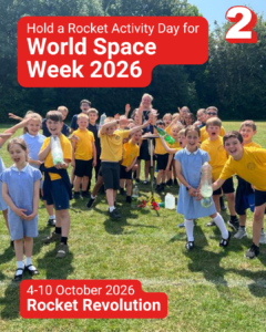 Hold a rocket activity day for World Space Week